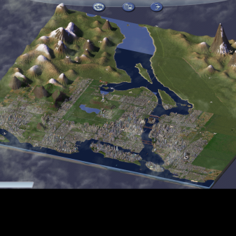 Solaria. How would you commute across a large City. Note: Simulation Only. Not depicting Auckland